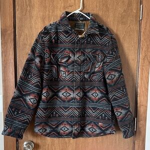 Jachs New York Geometric Patterned Men’s Shirt Jacket